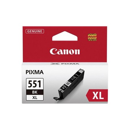 Canon oryginalny ink / tusz CLI-551 XL BK, 6443B001, black, 1130s, 11ml, high capacity Canon oryginalny ink / tusz CLI-551 XL BK, 6443B001, black, 1130s, 11ml, high capacity