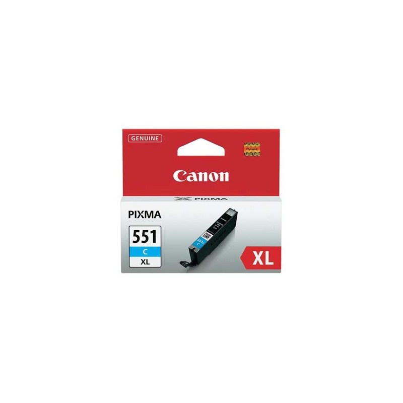 Canon oryginalny ink / tusz CLI-551 XL C, 6444B001, cyan, 665s, 11ml, high capacity