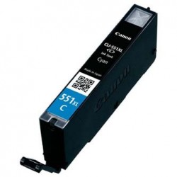 Canon oryginalny ink / tusz CLI-551 XL C, 6444B001, cyan, 665s, 11ml, high capacity Canon oryginalny ink / tusz CLI-551 XL C, 6444B001, cyan, 665s, 11ml, high capacity