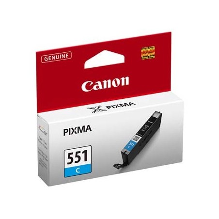 Canon oryginalny ink / tusz CLI-551 C, 6509B001, cyan, 7ml Canon oryginalny ink / tusz CLI-551 C, 6509B001, cyan, 7ml