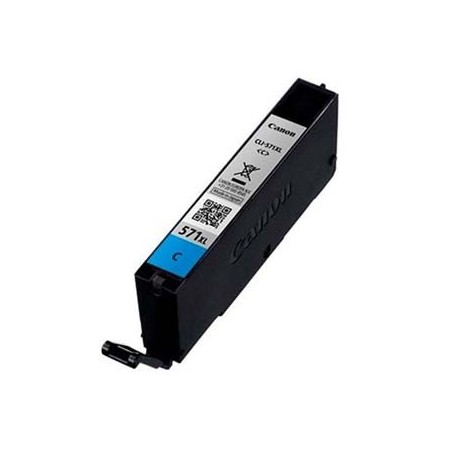 Canon oryginalny ink / tusz CLI-571 XL C, 0332C001, cyan, 11ml, high capacity Canon oryginalny ink / tusz CLI-571 XL C, 0332C001, cyan, 11ml, high capacity