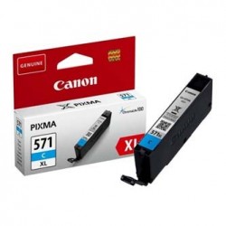Canon oryginalny ink / tusz CLI-571 XL C, 0332C001, cyan, 11ml, high capacity Canon oryginalny ink / tusz CLI-571 XL C, 0332C001, cyan, 11ml, high capacity