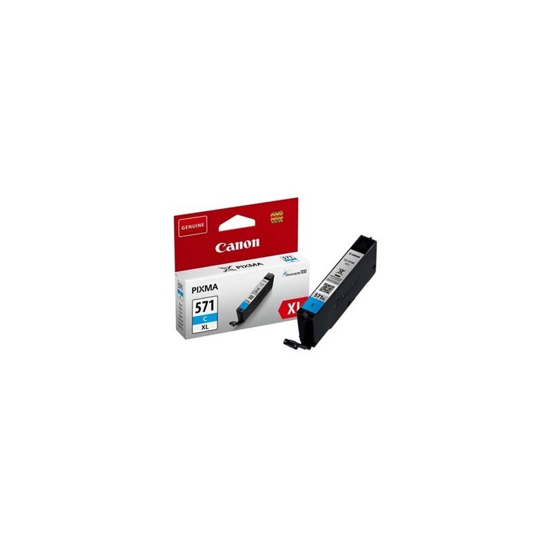 Canon oryginalny ink / tusz CLI-571 XL C, 0332C001, cyan, 11ml, high capacity Canon oryginalny ink / tusz CLI-571 XL C, 0332C001, cyan, 11ml, high capacity