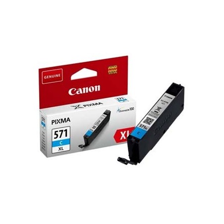 Canon oryginalny ink / tusz CLI-571 XL C, 0332C001, cyan, 11ml, high capacity Canon oryginalny ink / tusz CLI-571 XL C, 0332C001, cyan, 11ml, high capacity