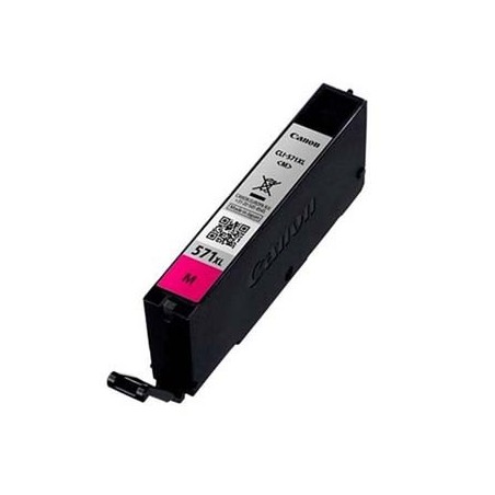 Canon oryginalny ink / tusz CLI-571 XL M, 0333C001, magenta, 11ml, high capacity Canon oryginalny ink / tusz CLI-571 XL M, 0333C001, magenta, 11ml, high capacity