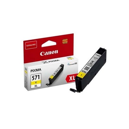 Canon oryginalny ink / tusz CLI-571 XL Y, 0334C001, yellow, 11ml, high capacity Canon oryginalny ink / tusz CLI-571 XL Y, 0334C001, yellow, 11ml, high capacity