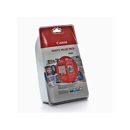 Canon oryginalny ink / tusz CLI-571 XL CMYK, 0332C005, CMYK, + 50x PP-201 Canon oryginalny ink / tusz CLI-571 XL CMYK, 0332C005, CMYK, + 50x PP-201
