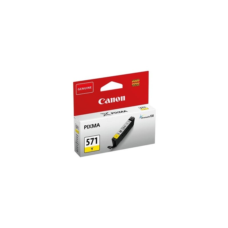 Canon oryginalny ink / tusz CLI-571 Y, 0388C001, yellow, 306s, 7ml, 1szt