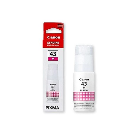Canon oryginalny ink / tusz GI-43 M, 4680C001, magenta, 3700s Canon oryginalny ink / tusz GI-43 M, 4680C001, magenta, 3700s
