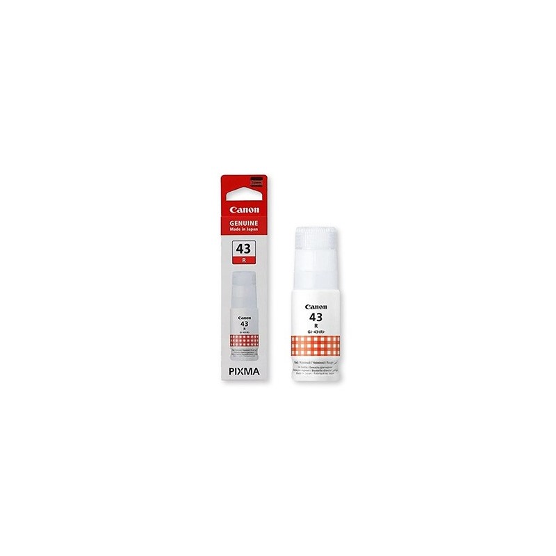 Canon oryginalny ink / tusz GI-43 R, 4716C001, red, 3700s