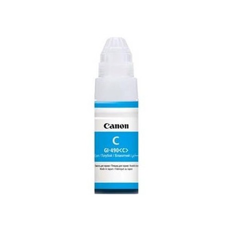Canon oryginalny ink / tusz GI-490 C, 0664C001, cyan, 7000s, 70ml Canon oryginalny ink / tusz GI-490 C, 0664C001, cyan, 7000s, 70ml