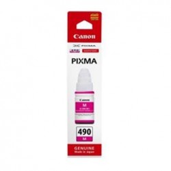 Canon oryginalny ink / tusz GI-490 M, 0665C001, magenta, 7000s, 70ml Canon oryginalny ink / tusz GI-490 M, 0665C001, magenta, 7000s, 70ml