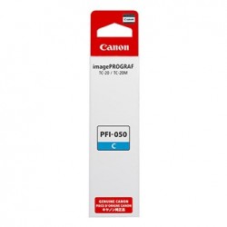 Canon oryginalna butelka ink / tusz PFI-050 C, 5699C001, cyan, 70ml Canon oryginalna butelka ink / tusz PFI-050 C, 5699C001, cyan, 70ml