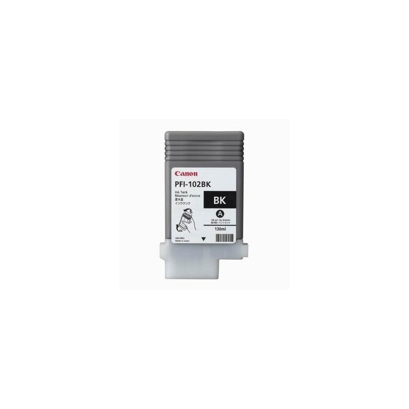 Canon oryginalny ink / tusz PFI-102 BK, 0895B001, black, 130ml