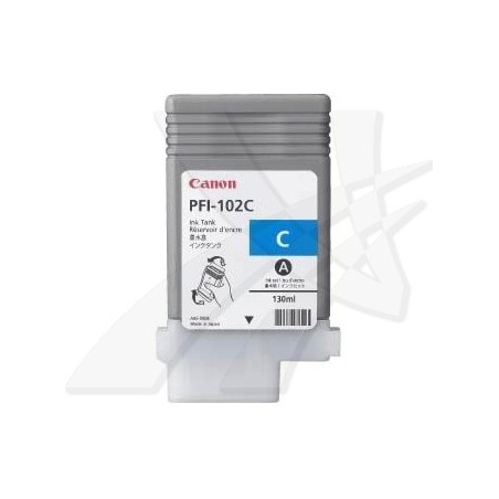 Canon oryginalny ink / tusz PFI-102 C, 0896B001, cyan, 130ml Canon oryginalny ink / tusz PFI-102 C, 0896B001, cyan, 130ml
