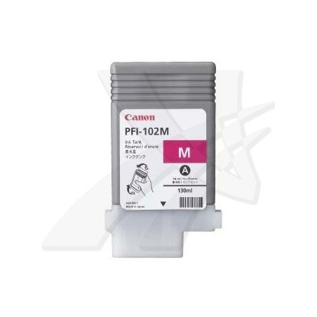 Canon oryginalny ink / tusz PFI-102 M, 0897B001, magenta, 130ml Canon oryginalny ink / tusz PFI-102 M, 0897B001, magenta, 130ml