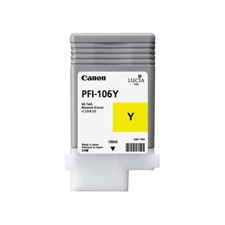 Canon oryginalny ink / tusz PFI-106 Y, 6624B001, yellow, 130ml Canon oryginalny ink / tusz PFI-106 Y, 6624B001, yellow, 130ml