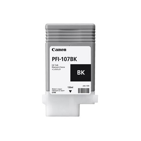 Canon oryginalny ink / tusz PFI-107 BK, 6705B001, black, 130ml