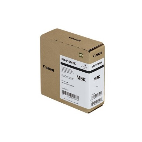Canon oryginalny ink / tusz PFI-110 MBK, 2363C001, czarny mat, 160ml
