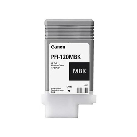 Canon oryginalny ink / tusz PFI-120 MBK, 2884C001, czarny mat, 130ml Canon oryginalny ink / tusz PFI-120 MBK, 2884C001, czarny mat, 130ml