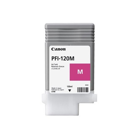 Canon oryginalny ink / tusz PFI-120 M, 2887C001, magenta, 130ml Canon oryginalny ink / tusz PFI-120 M, 2887C001, magenta, 130ml