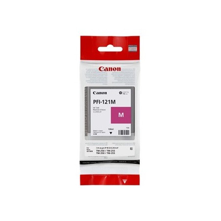 Canon oryginalny ink / tusz PFI-121 M, 6267C001, magenta, 130ml Canon oryginalny ink / tusz PFI-121 M, 6267C001, magenta, 130ml