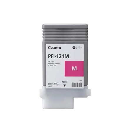 Canon oryginalny ink / tusz PFI-121 M, 6267C001, magenta, 130ml Canon oryginalny ink / tusz PFI-121 M, 6267C001, magenta, 130ml