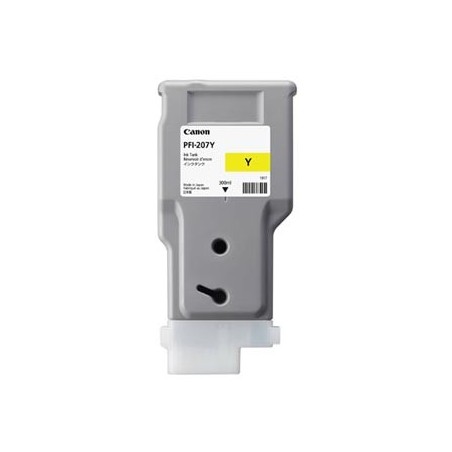 Canon oryginalny ink / tusz PFI-207 Y, 8792B001, yellow, 300ml Canon oryginalny ink / tusz PFI-207 Y, 8792B001, yellow, 300ml