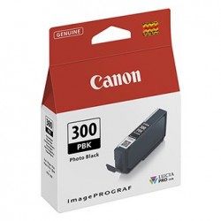 Canon oryginalny ink / tusz PFI-300 BK, 4193C001, photo black, 14,4ml