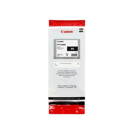 Canon oryginalny ink / tusz PFI-320 BK, 2890C001, black, 300ml Canon oryginalny ink / tusz PFI-320 BK, 2890C001, black, 300ml