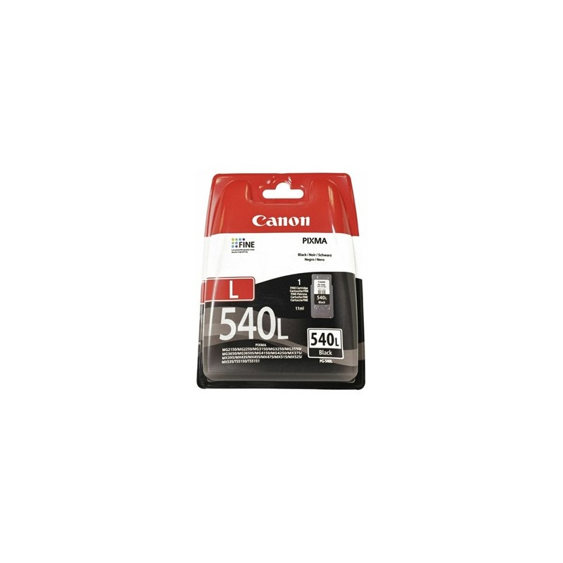 Canon oryginalny ink / tusz PG-540L, 5224B011, black, blistr z ochroną, 300s, 11ml, EOL