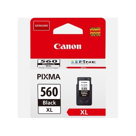 Canon oryginalny ink / tusz PG-560 XL, 3712C001, black, 400s, high capacity Canon oryginalny ink / tusz PG-560 XL, 3712C001, black, 400s, high capacity