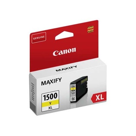 Canon oryginalny ink / tusz PGI 1500 XL, 9195B001, yellow, 12ml, high capacity Canon oryginalny ink / tusz PGI 1500 XL, 9195B001, yellow, 12ml, high capacity