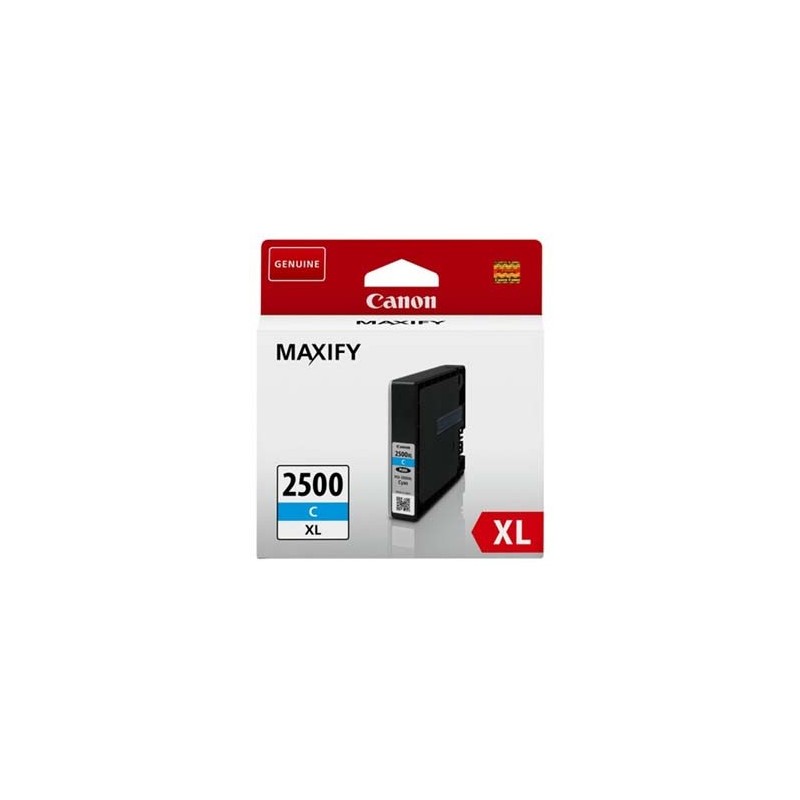Canon oryginalny ink / tusz PGI 2500 XL, 9265B001, cyan, 19.3ml, high capacity
