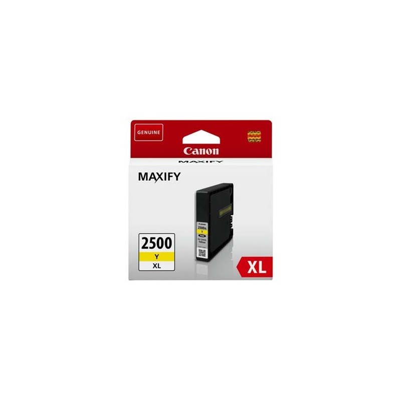 Canon oryginalny ink / tusz PGI 2500 XL, 9267B001, yellow, 19.3ml, high capacity