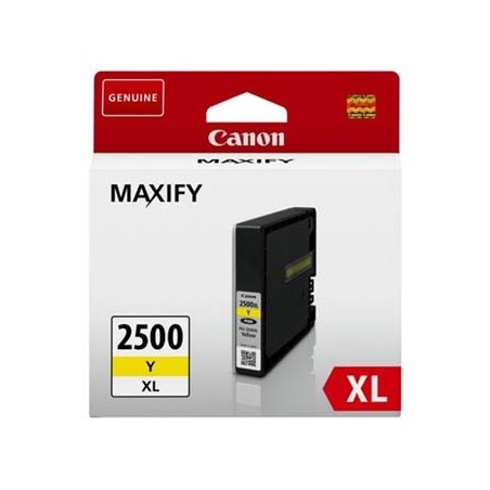 Canon oryginalny ink / tusz PGI 2500 XL, 9267B001, yellow, 19.3ml, high capacity Canon oryginalny ink / tusz PGI 2500 XL, 9267B001, yellow, 19.3ml, high capacity