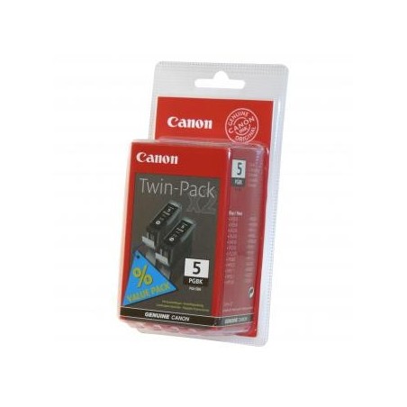 Canon oryginalny ink / tusz PGI-5 BK, 0628B025, 0628B030, black, 2szt, 2-pack Canon oryginalny ink / tusz PGI-5 BK, 0628B025, 0628B030, black, 2szt, 2-pack