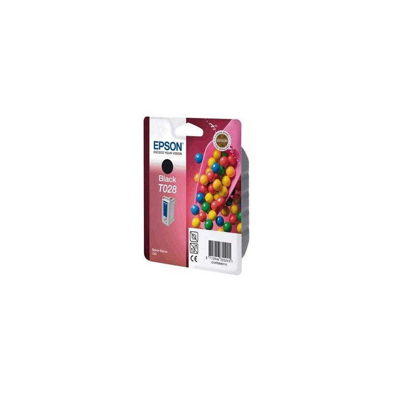 Epson oryginalny ink / tusz C13T028401, black, 600s, 17ml