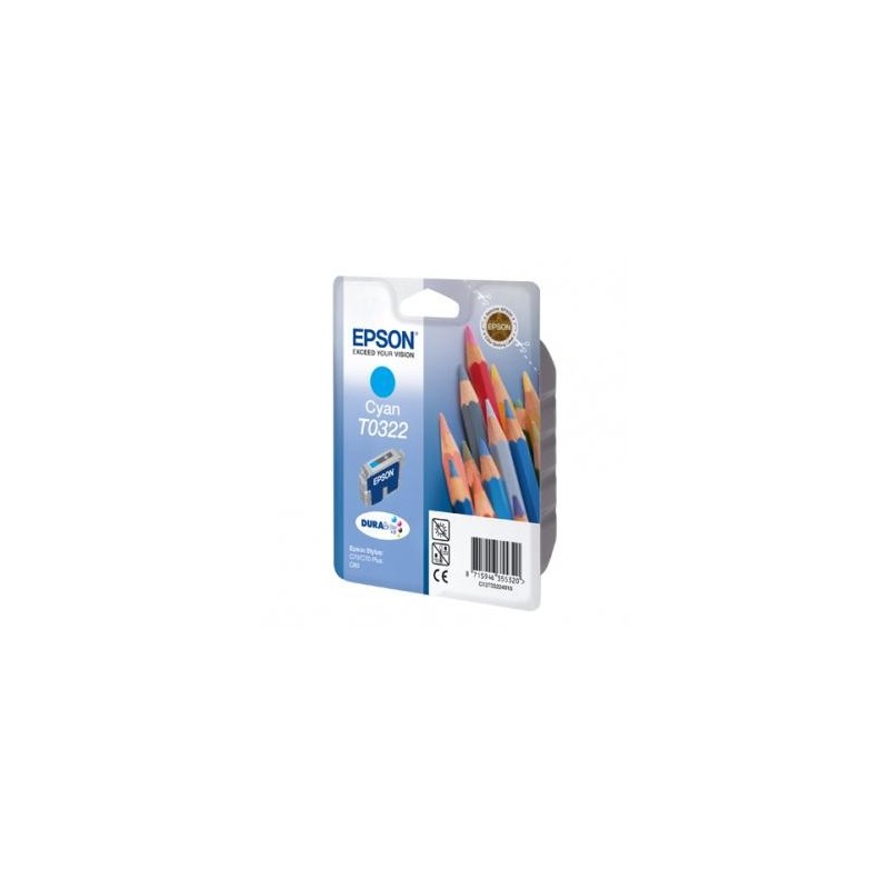 Epson oryginalny ink / tusz C13T032240, cyan, 420s, 16ml, DURABrite