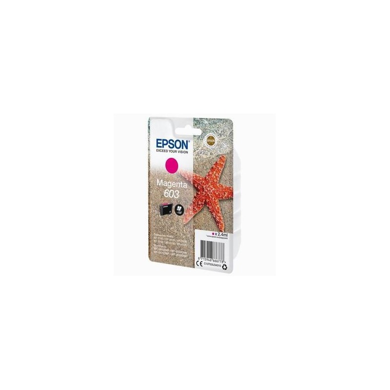 Epson oryginalny ink / tusz C13T03U34020, magenta, blistr z ochroną, 2.4ml