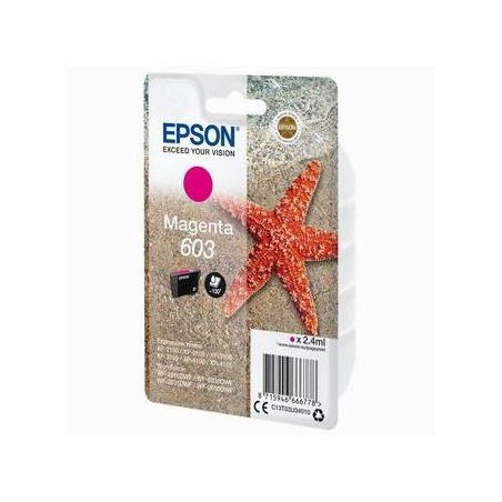 Epson oryginalny ink / tusz C13T03U34020, magenta, blistr z ochroną, 2.4ml Epson oryginalny ink / tusz C13T03U34020, magenta, blistr z ochroną, 2.4ml