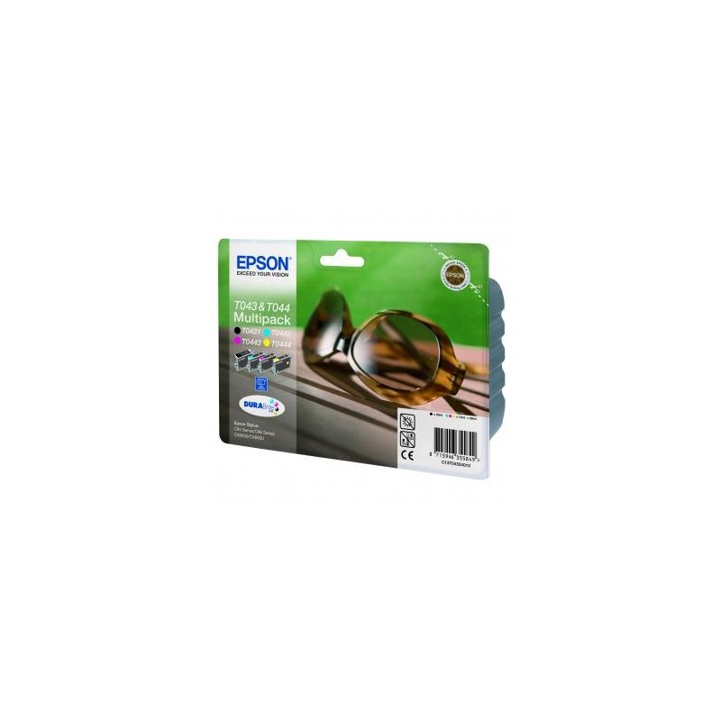 Epson oryginalny ink / tusz C13T04324010, CMYK, high capacity, DURABrite