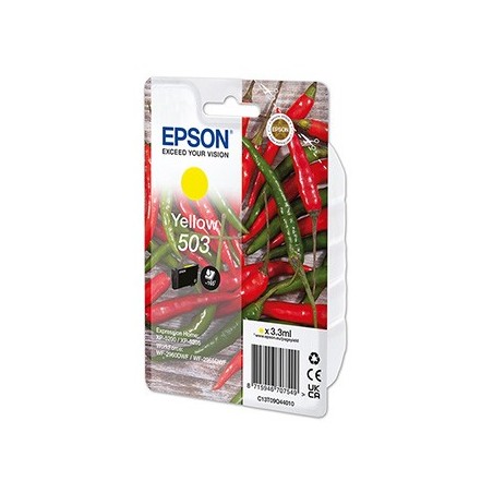 Epson oryginalny ink / tusz C13T09Q44010, T09Q440, 503, yellow, 3.3ml Epson oryginalny ink / tusz C13T09Q44010, T09Q440, 503, yellow, 3.3ml