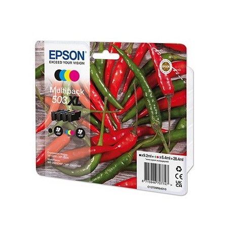 Epson oryginalny ink / tusz C13T09R64010, T09R640, 503XL, CMYK, 550s, 3x6.4/9.2ml