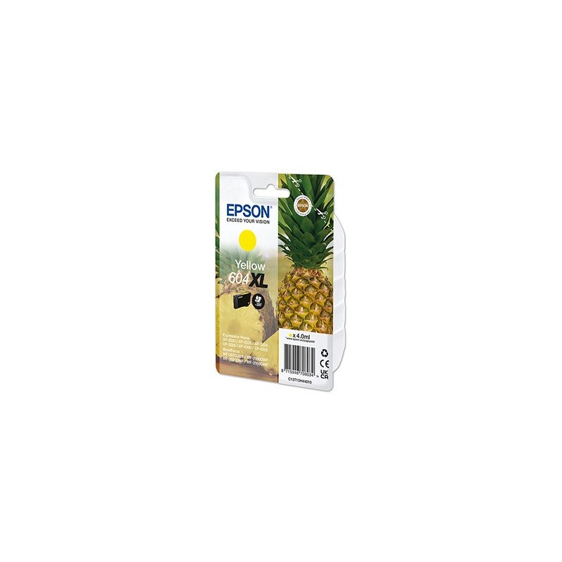 Epson oryginalny ink / tusz C13T10H44010, T10H440, 604XL, yellow, 350s, 4.0ml