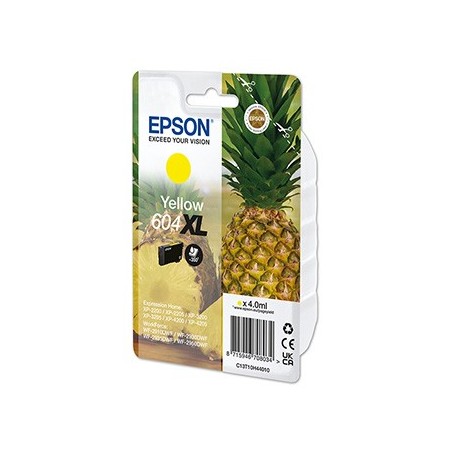 Epson oryginalny ink / tusz C13T10H44010, T10H440, 604XL, yellow, 350s, 4.0ml