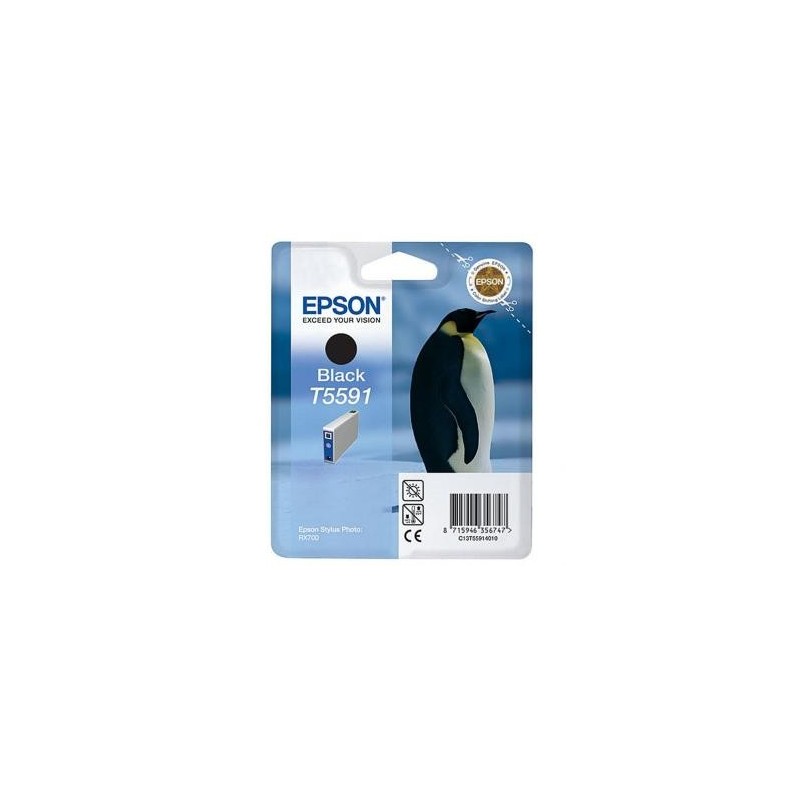 Epson oryginalny ink / tusz C13T55914010, black, 13ml