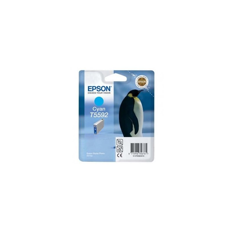 Epson oryginalny ink / tusz C13T55924010, cyan, 13ml