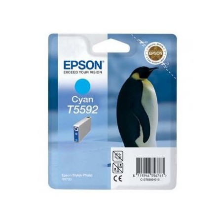 Epson oryginalny ink / tusz C13T55924010, cyan, 13ml Epson oryginalny ink / tusz C13T55924010, cyan, 13ml