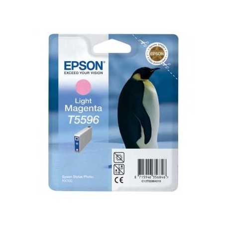 Epson oryginalny ink / tusz C13T55964010, light magenta, 13ml Epson oryginalny ink / tusz C13T55964010, light magenta, 13ml
